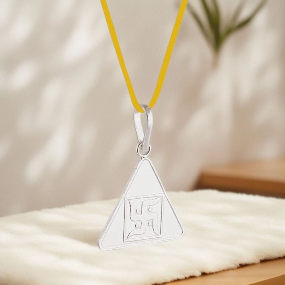 Gayatri Yantra Silver Locket
