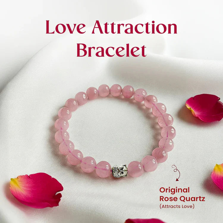Rose Quartz with Buddha Head