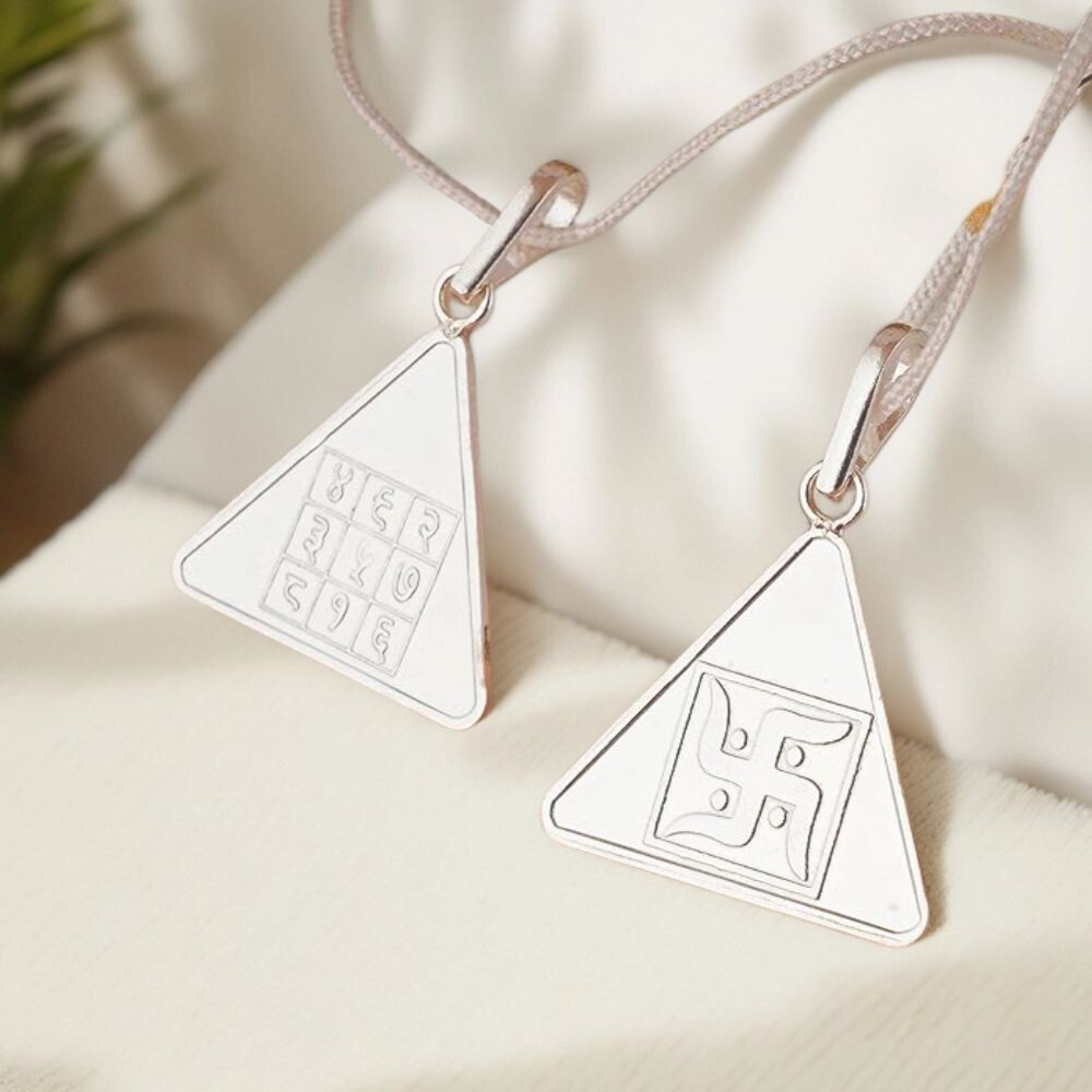 Pyra Yantra Silver Locket